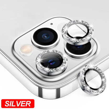 Diamond Metal Protective Camera Lens Protector