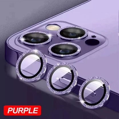 Diamond Metal Protective Camera Lens Protector