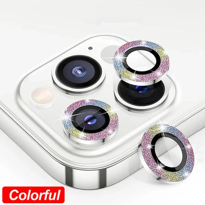 Diamond Metal Protective Camera Lens Protector