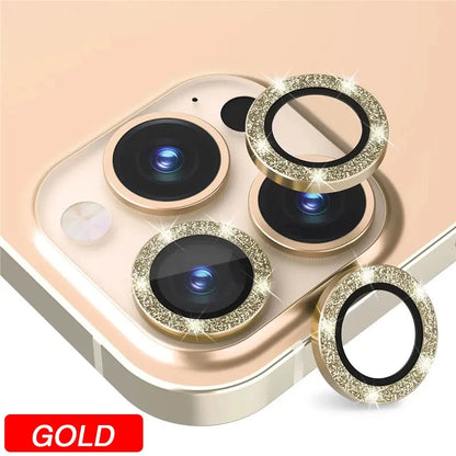 Diamond Metal Protective Camera Lens Protector