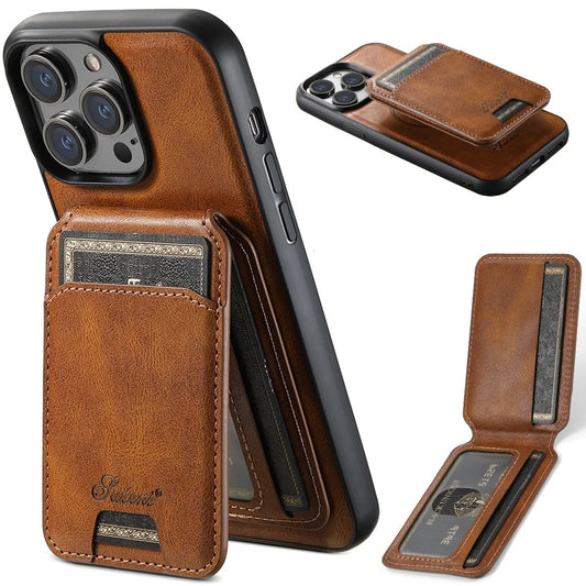 FRANCIS Leather iPhone Case - Premium full-coverage protection, sleek design, and durable genuine leather for a luxurious feel.